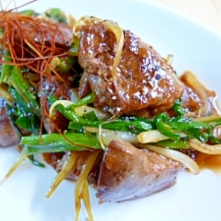 焼肉のタレで簡単レバニラ炒め レシピ 作り方 By Jp S ビートル 楽天レシピ